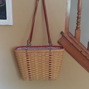 Longaberger messenger bag